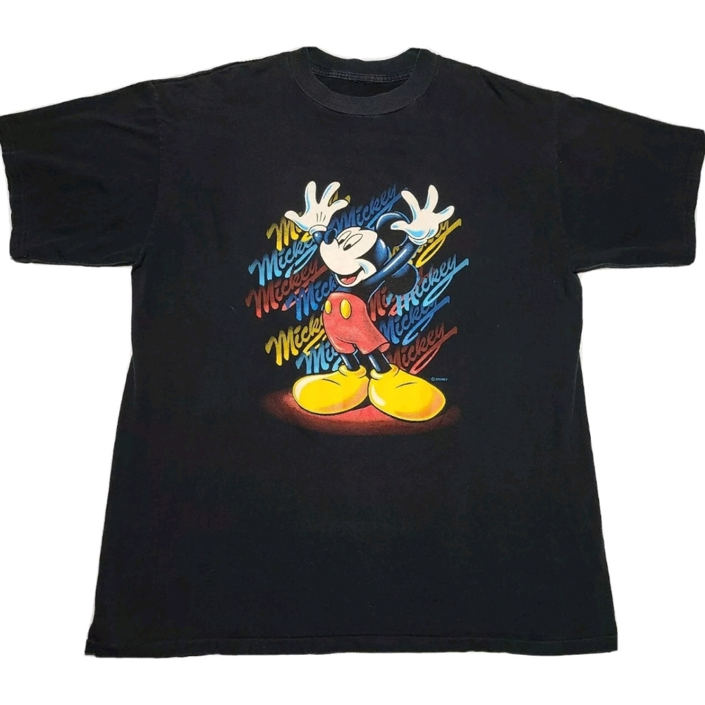Vintage Mickey Mouse Single Stitch Shirt Disney